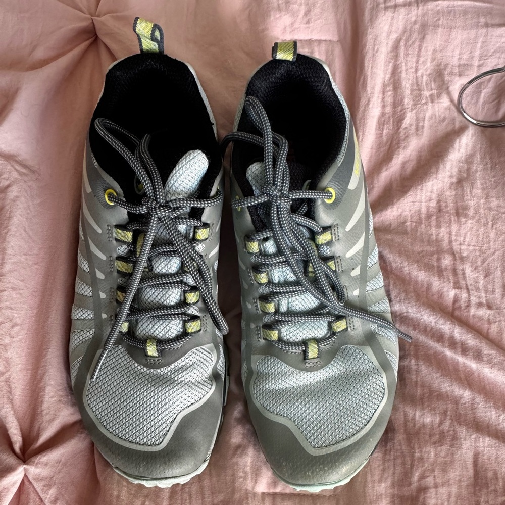 Merrell Athletic Shoes - Gray and Yellow
